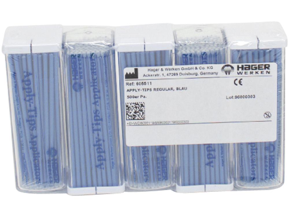 Apply-Tips bleu régulier 500pc