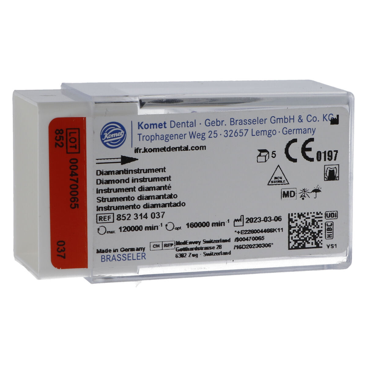 Komet Diamant boren FG 852 314 - 037