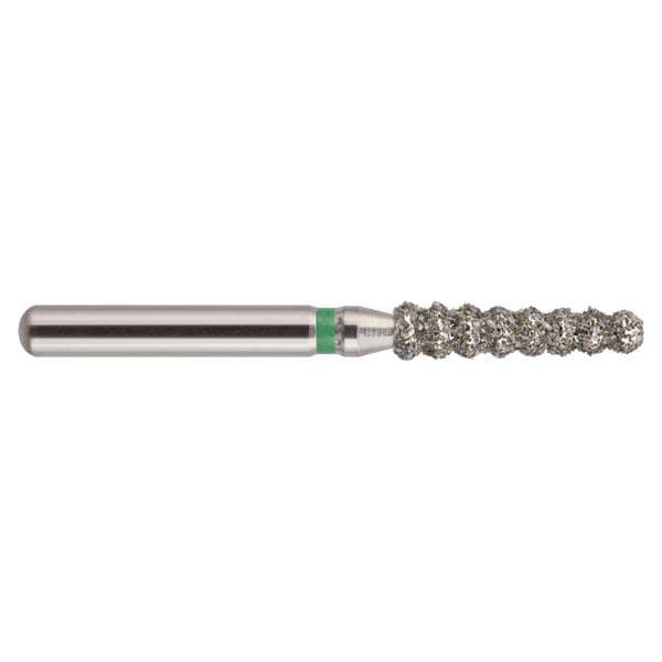 Fraises diamantées NeoDiamond FG - 519 grosse réduction - ISO 018, gros (vert), 10 pcs