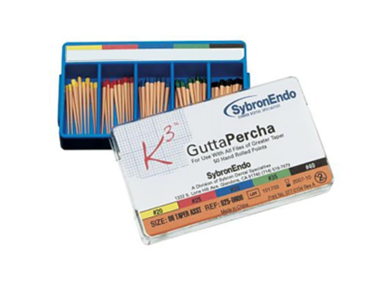 K3 Gutta Percha Feather tip taper .06
