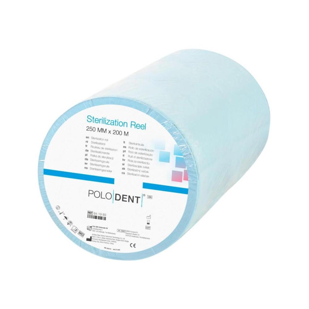 PoloDent Rouleau de stérilisation 250 mm x 200 m l'unité