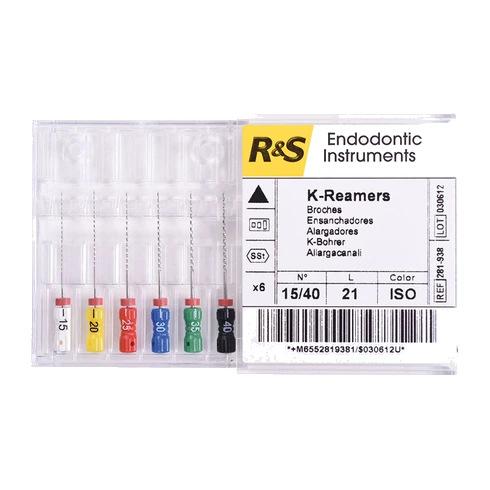 Reamers Endodontisch Manueel Lengte 21 mm (6)