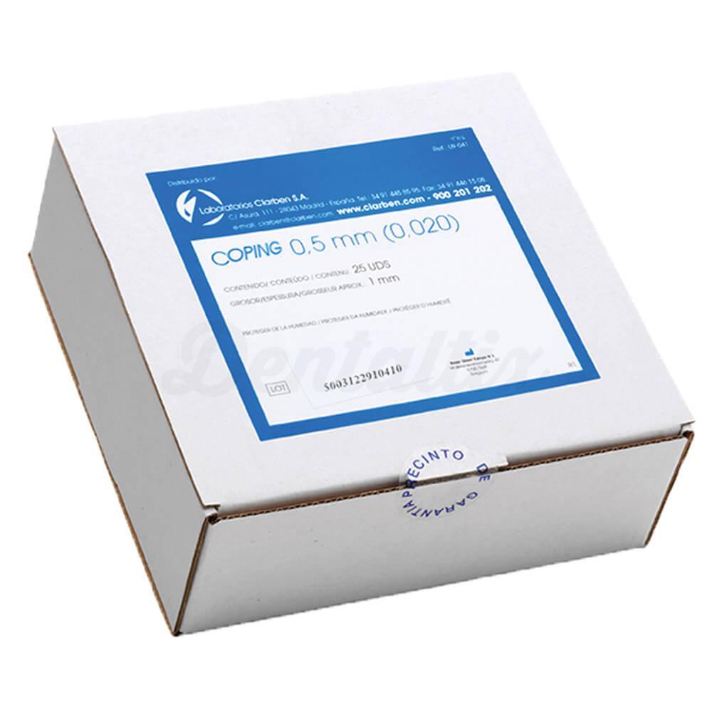 Plaques thermoformées opaques Coping - (50 pcs)