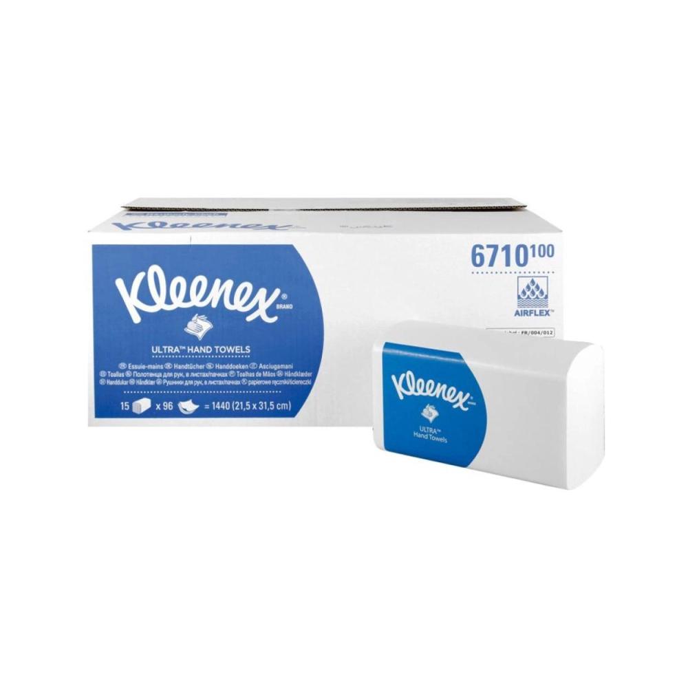 Towels 3-ply 21.5x31.8cm white 6710