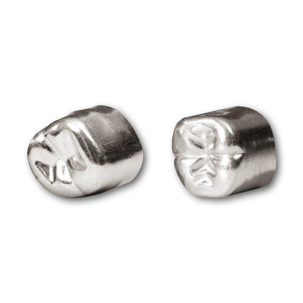 Aluminium couronnes provisoires molaires inférieures