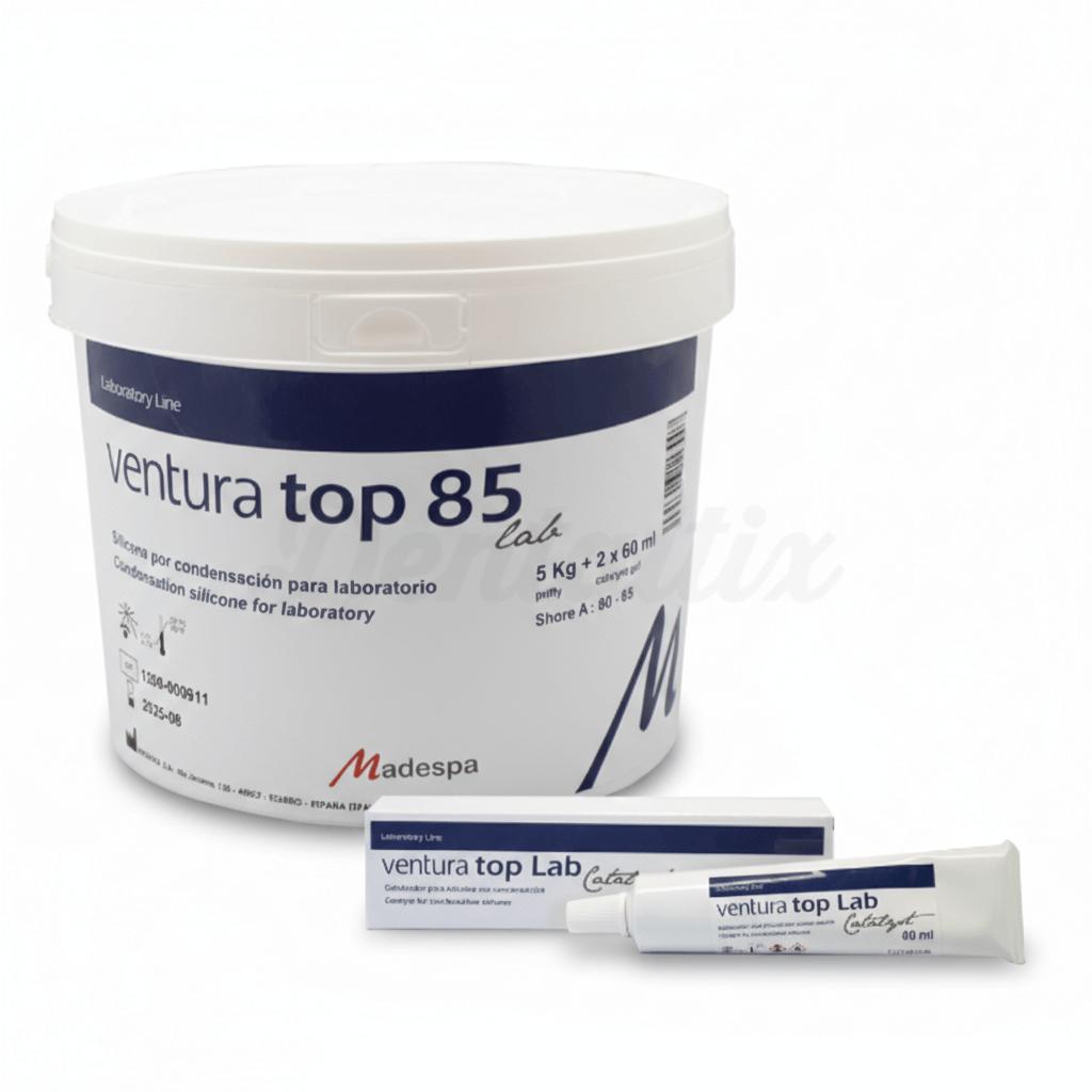 Ventura Top : Silicone de condensation et catalyseur (5 kg + 2 x 60 ml)