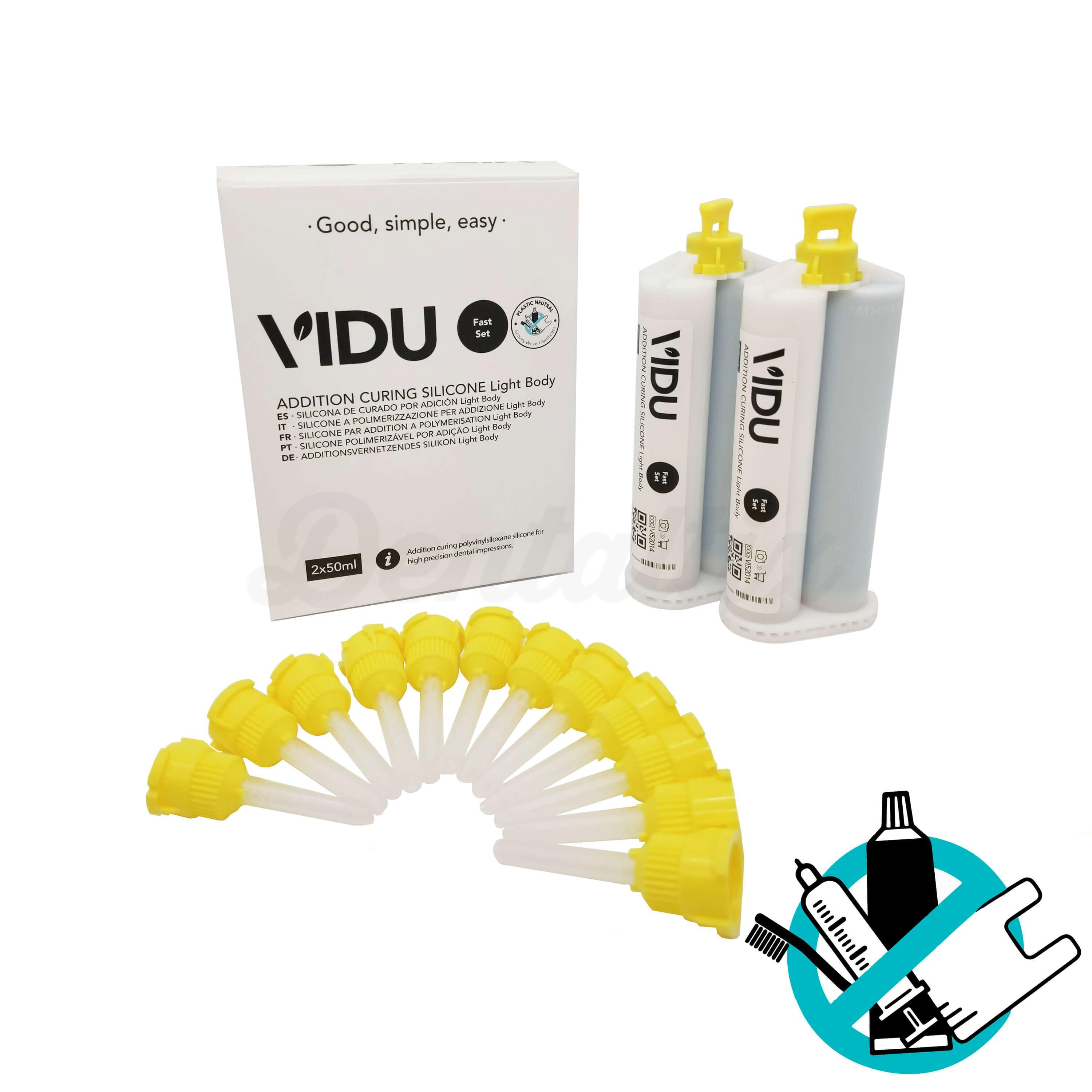 Silicone par addition Light Body (2 Cartouches de 50ml)