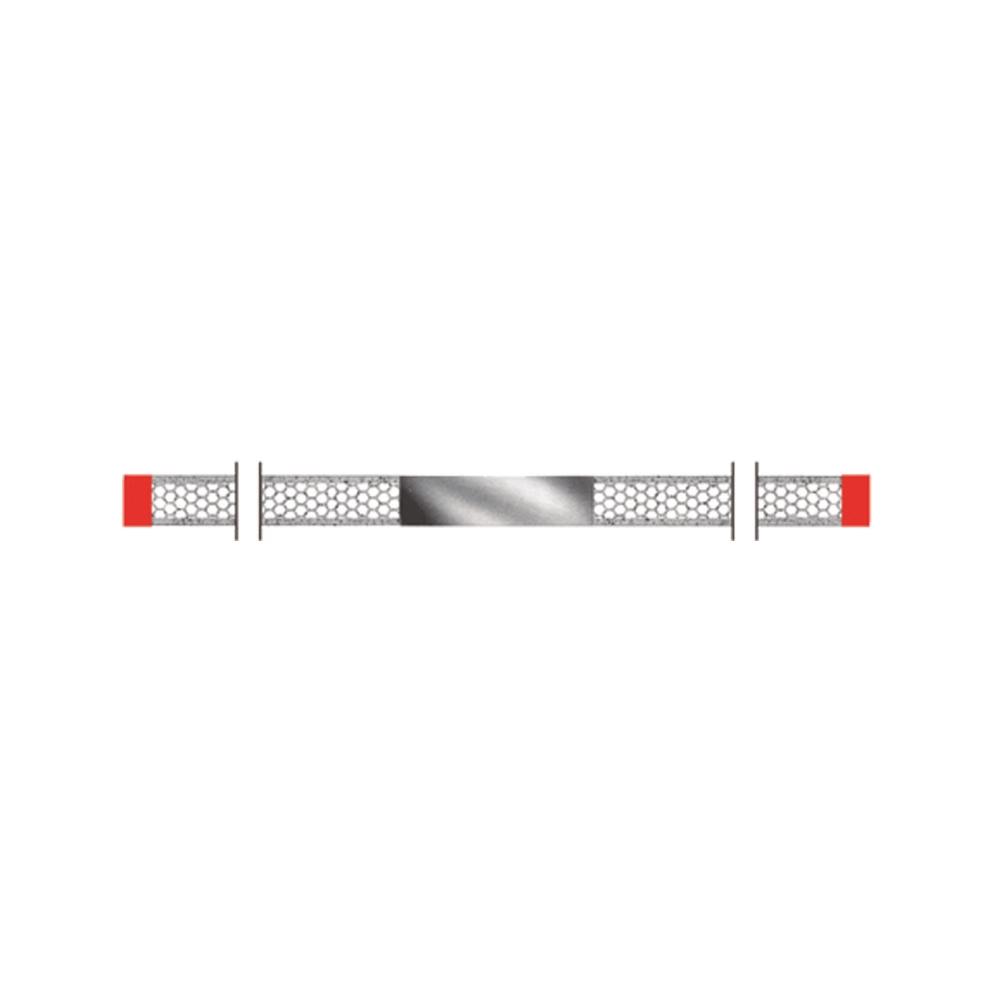 Komet Diamond Strips fijn rood WS-37F 10stuks