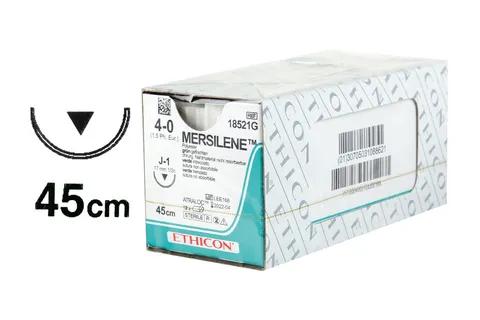 MERSILENE® fil de suture polyester 4-0 coupante 17mm