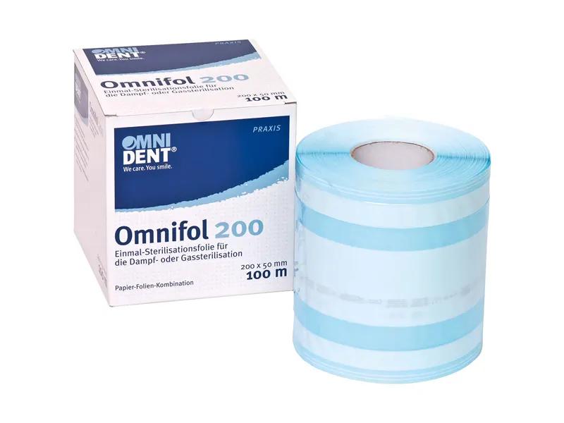 Omnident® Omnifol Gaines de stérilisation 200x50mm x 100m