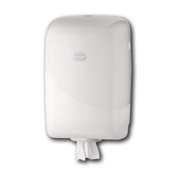 Midi distributeur grand pour essuie-mains - Blanc perle