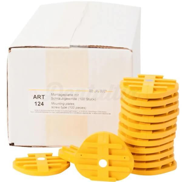 Plaques de montage filetées pour articulateurs