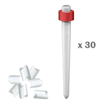 Tenons Luscent Anchors Medium Red 30Pcs.