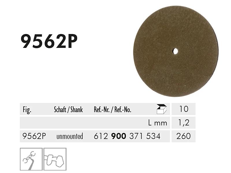 9562 P 260 disc à polir