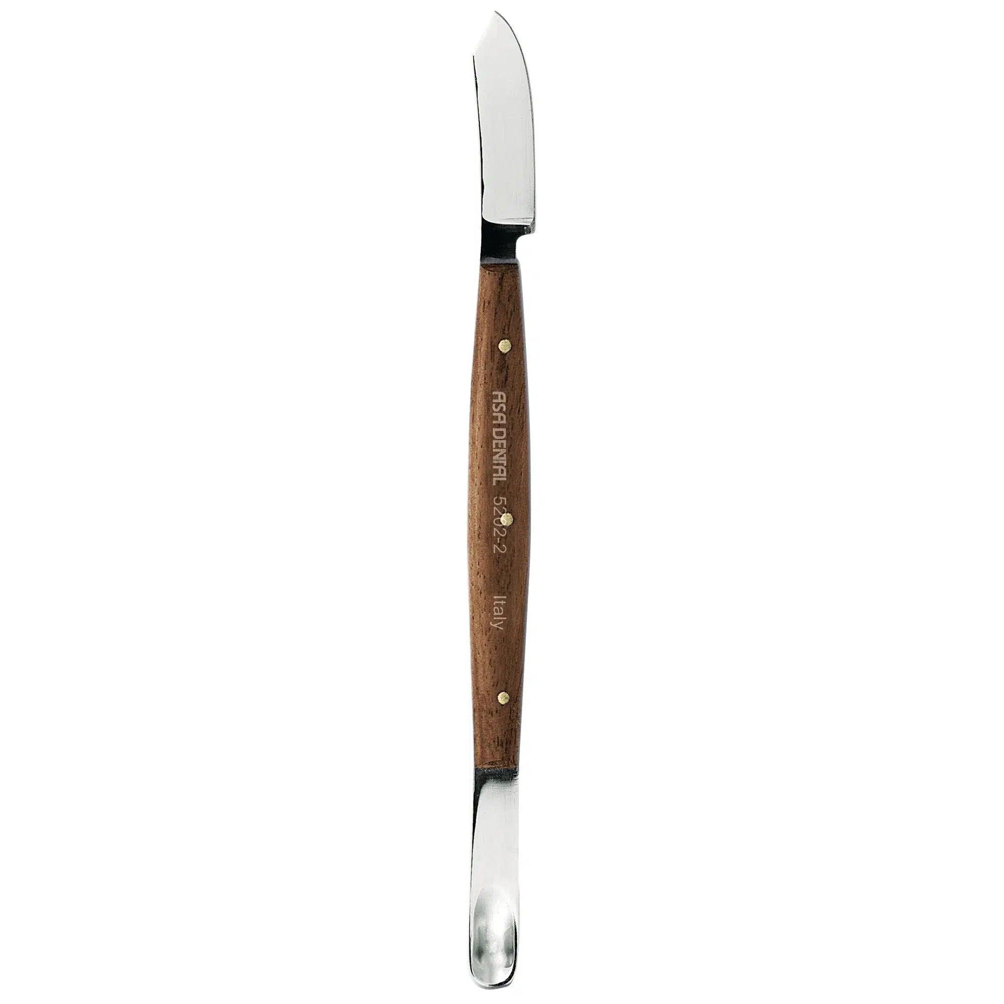 Couteau à cire avec cuillère Asa Dental #2 (17 cm)