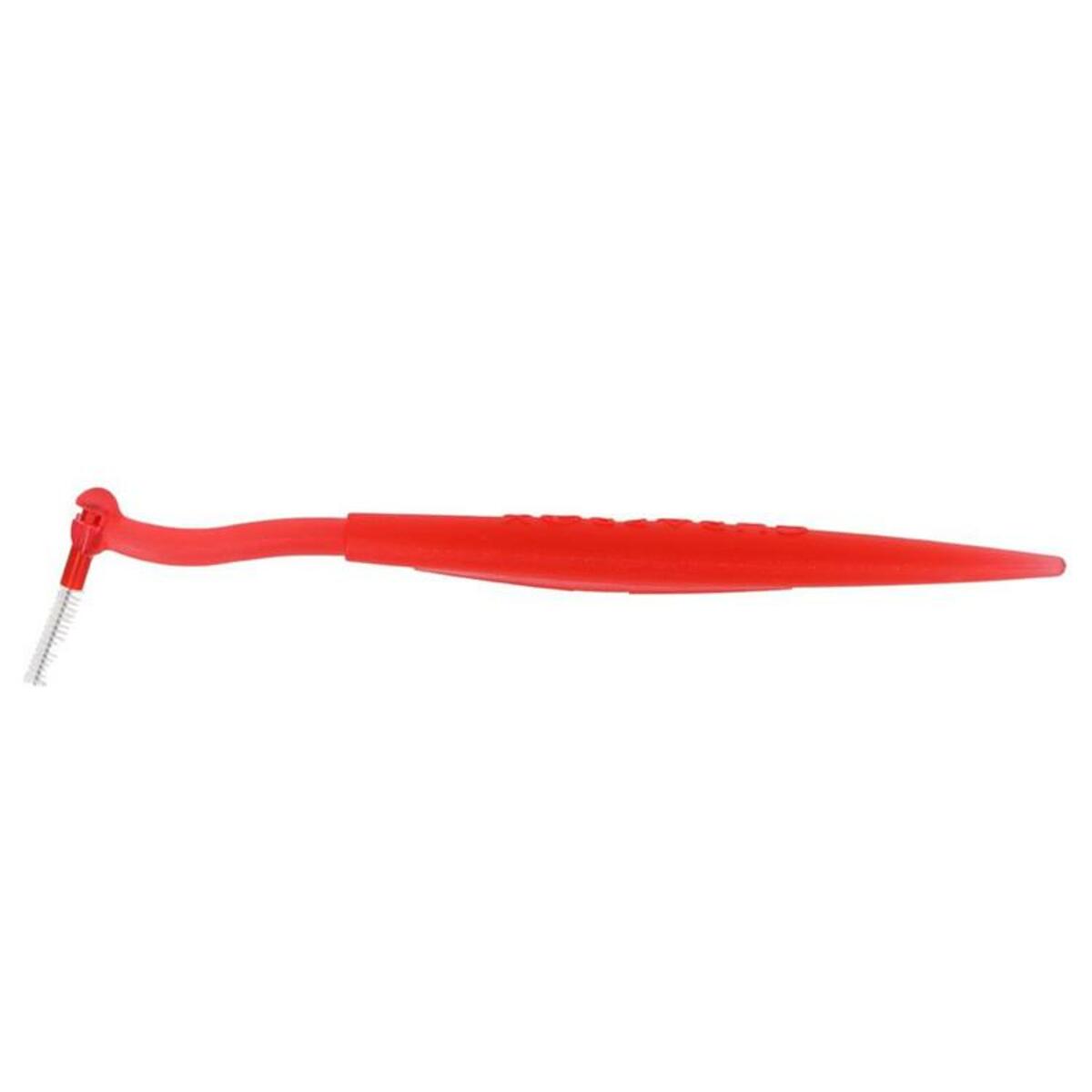Curaprox CPS 07 'Prime recharge' + manche (25pces - chairside box) - ø 0,7-2,5mm (rouge)