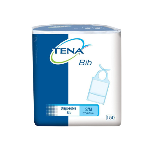 BAVOIRS - TENA BIB S/M 37X48CM (150)