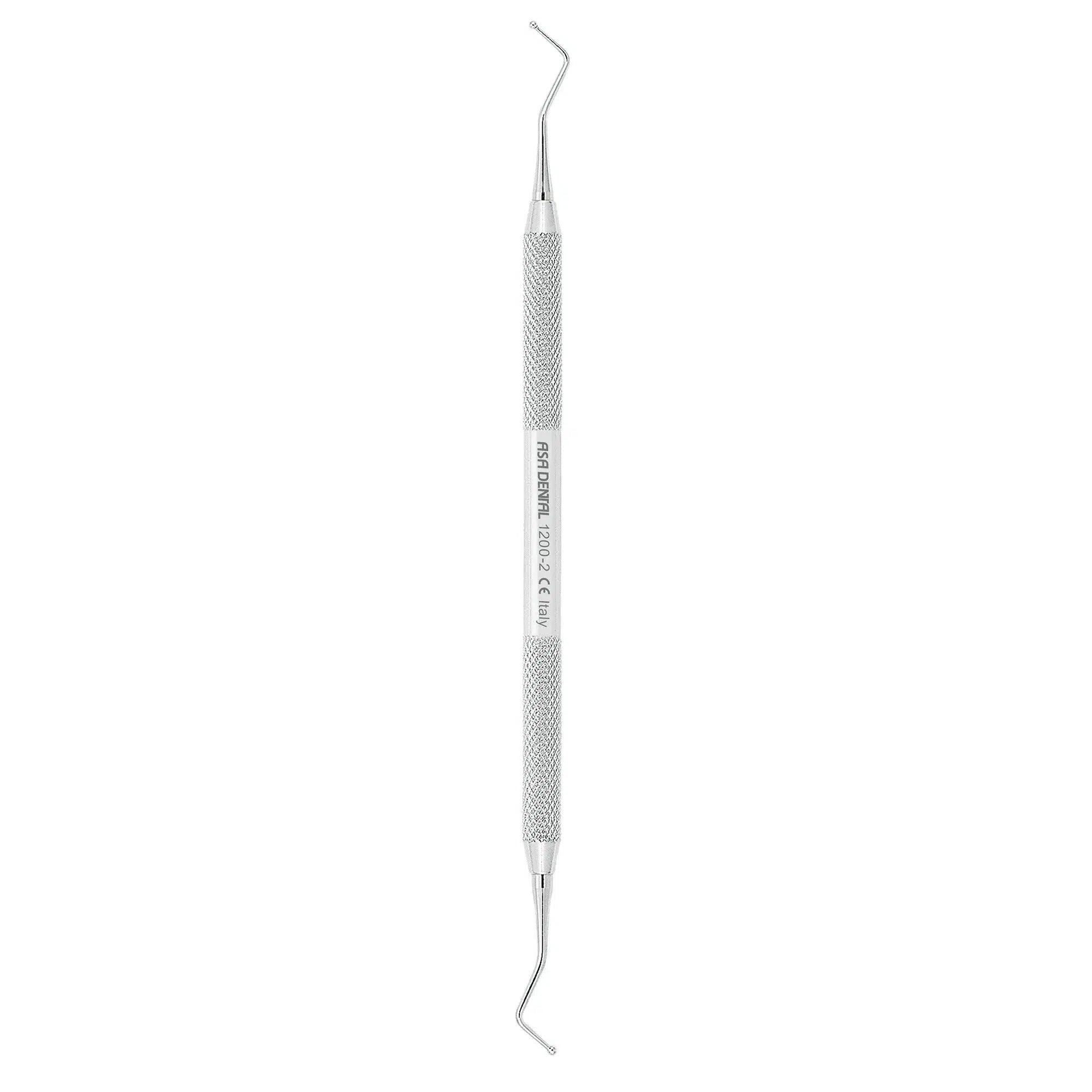 Fouloir à amalgame Asa Dental Asa60 #2 (1 mm - 1,8 mm - Ø 6 mm)