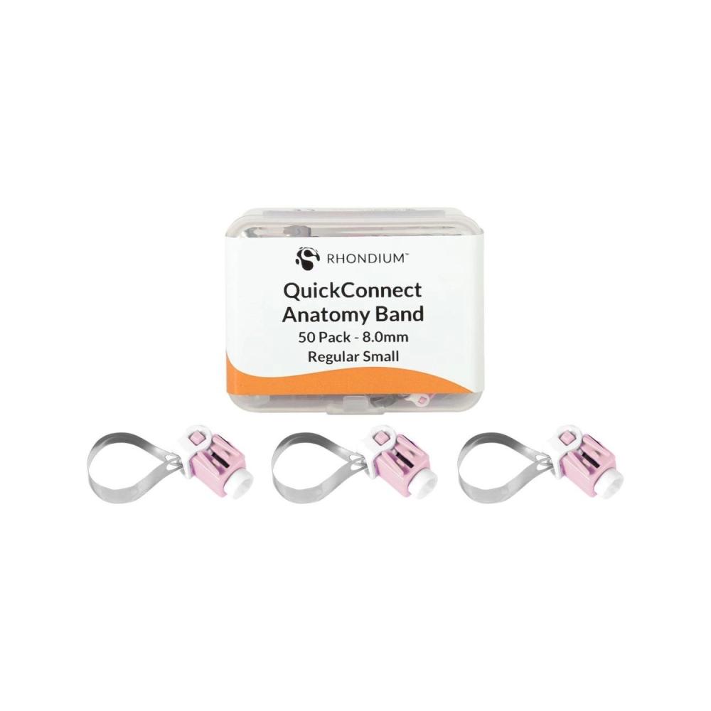Rhondium QuickConnect Regular small 8,0 mm rose 50 pcs