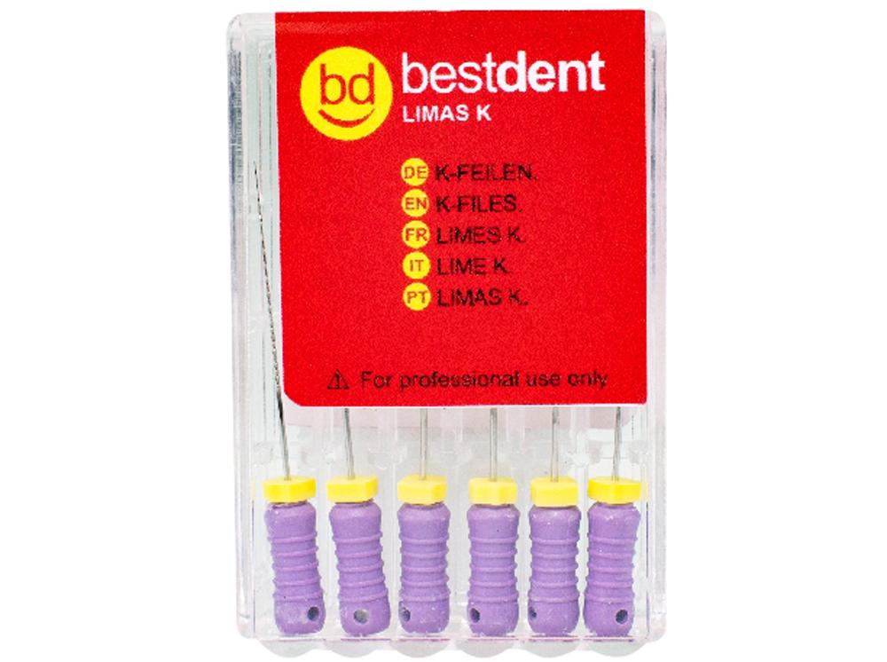 K-Files N.10 25mm Bestdent 6pcs