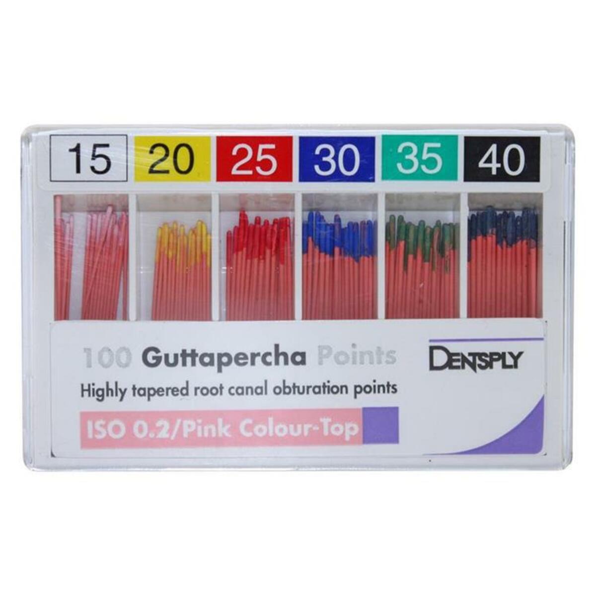 Pointes de gutta percha ass.15-40