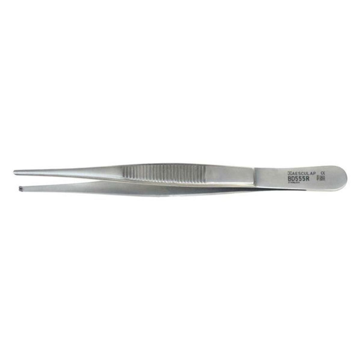 Aesculap Pince à dissection (droite) standard striée - 130mm