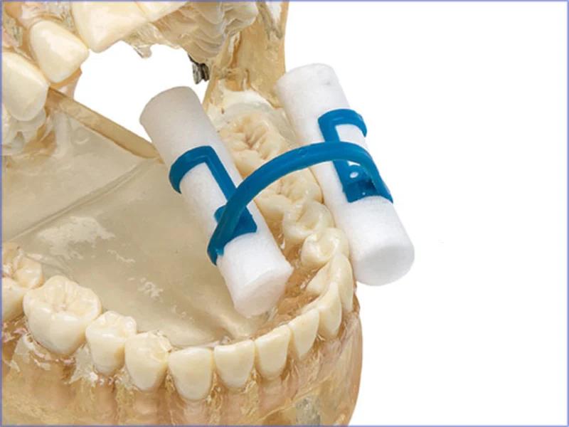 Porte-rouleaux coton clip I plastic