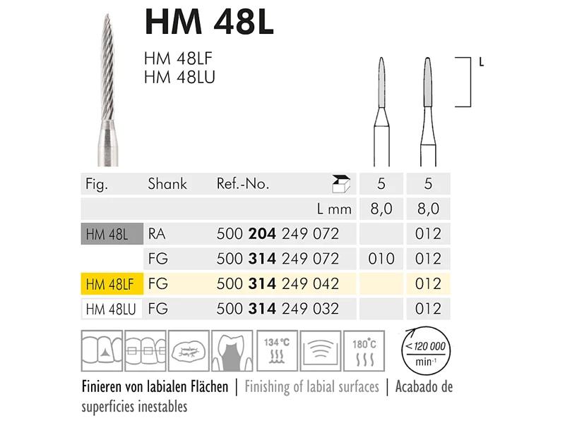 HM 48 L hardmetaalboor