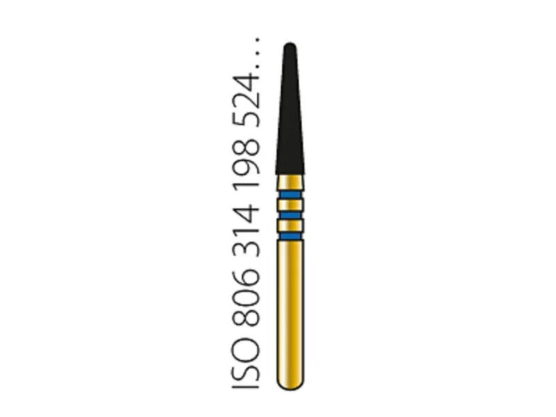 Diatech Z-Rex ZR856 Conique à bout rond M FG 18 instrument diamanté