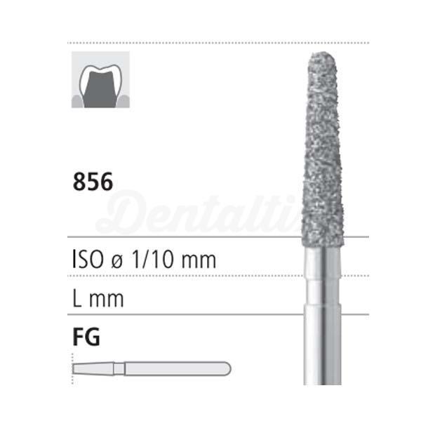 Fraise D18/6 856 Diamantée Conique CA (6 unités)