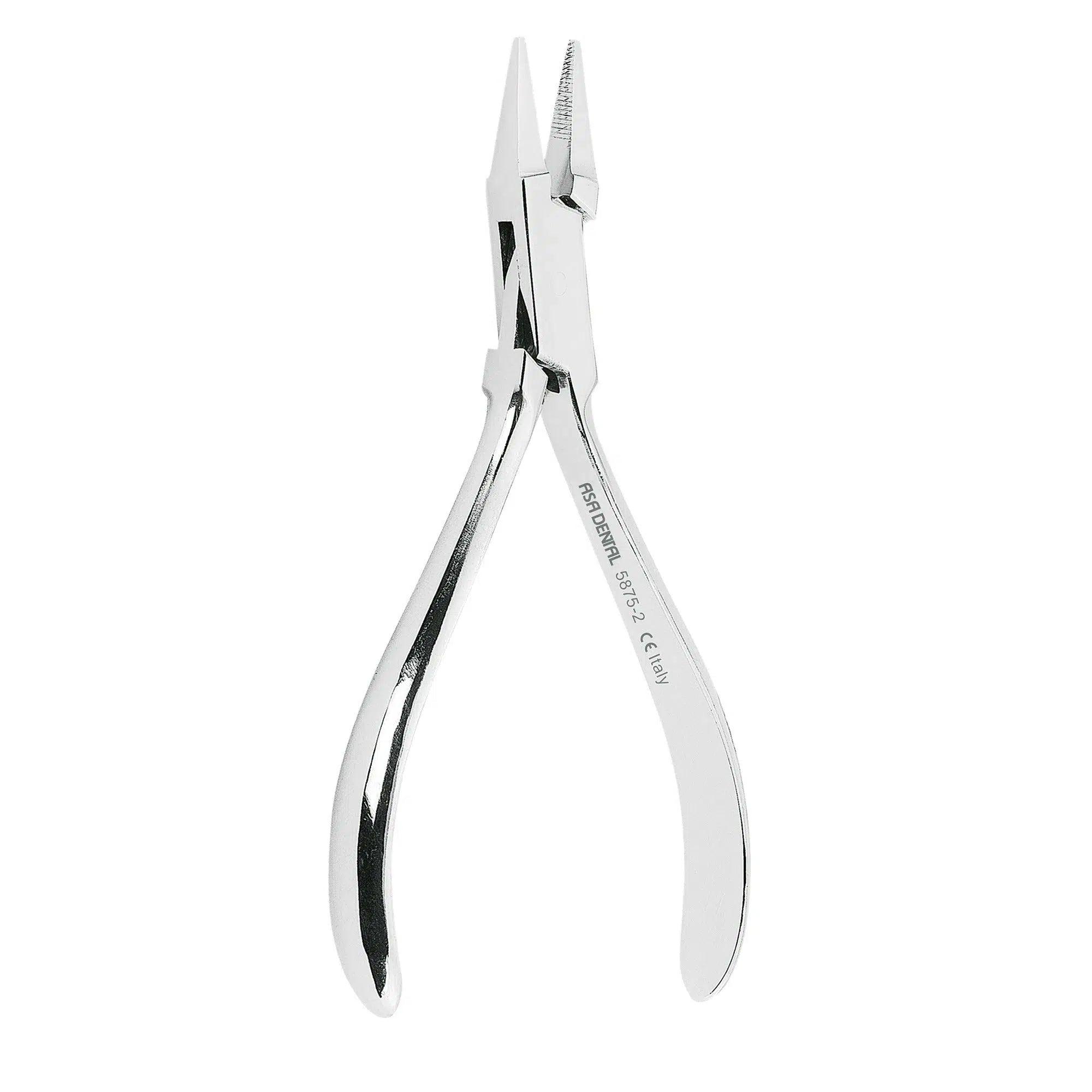 Pince orthodontique Asa Dental plate et striée (< 0,7 mm)