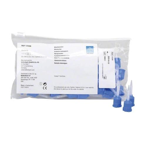 Embouts Melangeurs Bleus Bout Pointu 2,5 mm (50)