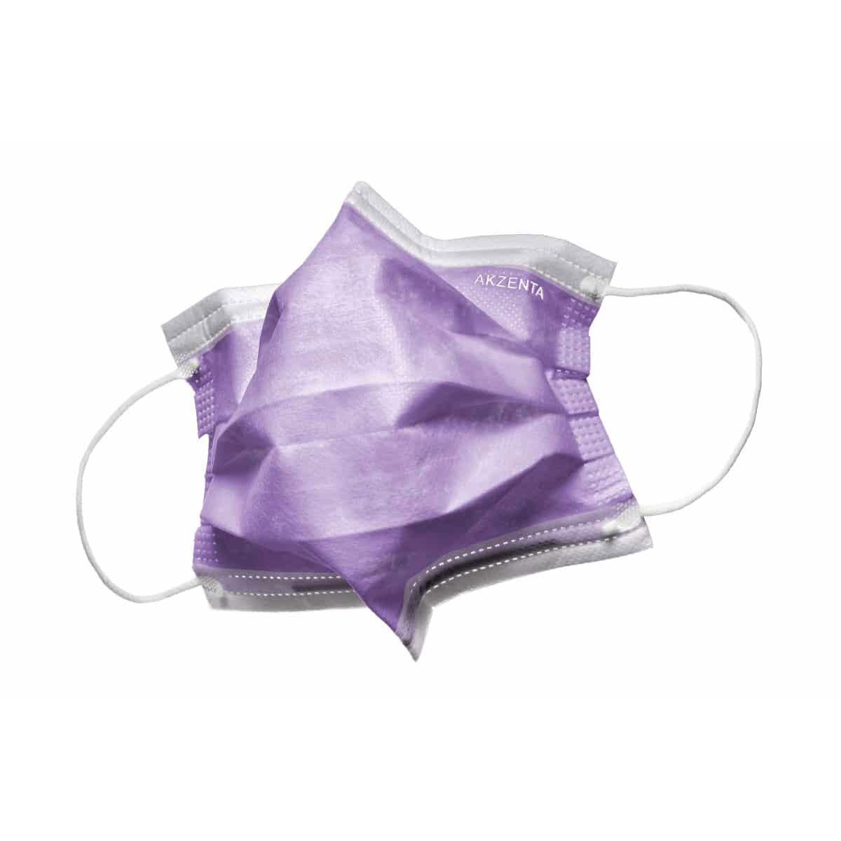 TOP MASK Ultrasafe & Perfectfit masques sans latex type IIR avec élastique - violet