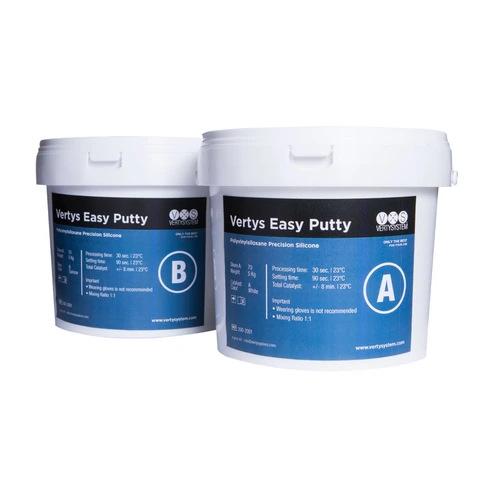 Vullingsiliconen Vertys Easy Putty Zalm (2 x 5 kg)