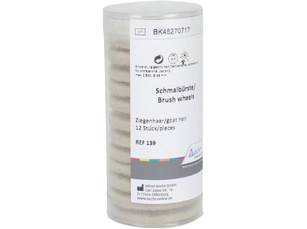 Brosse étroite en poils de chèvre Ø48mm Becht Dtz