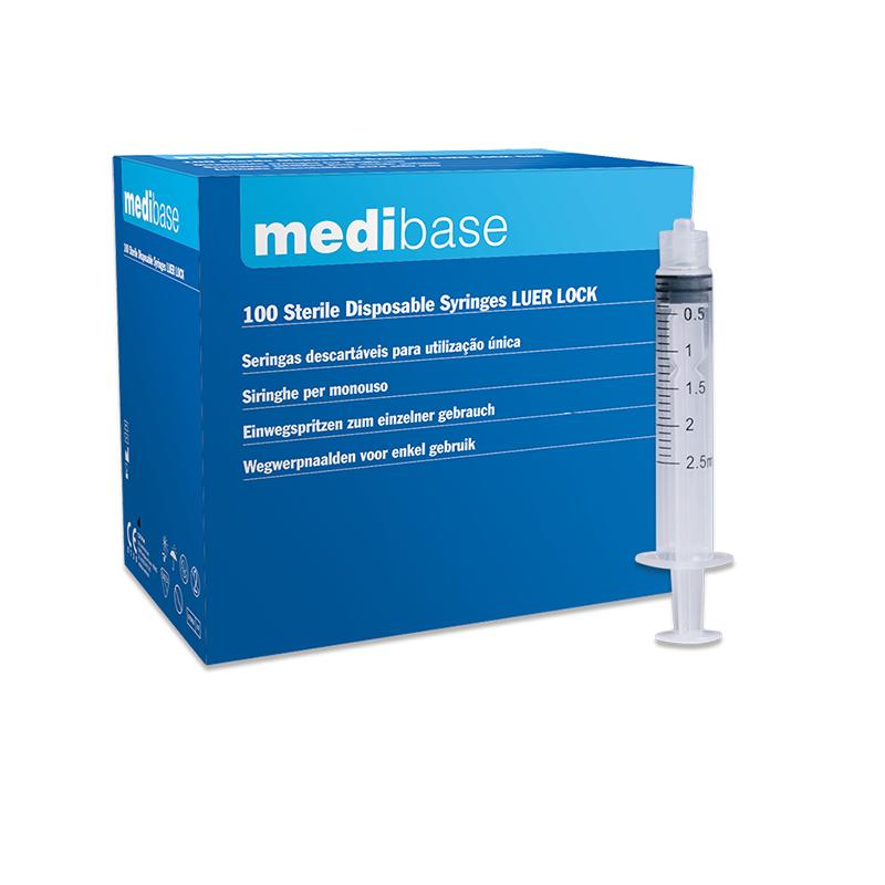 SERINGUES STERILES 2,5ML (100)