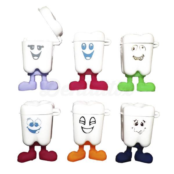 Porte-cure-dents en forme de molaire (50 pcs)