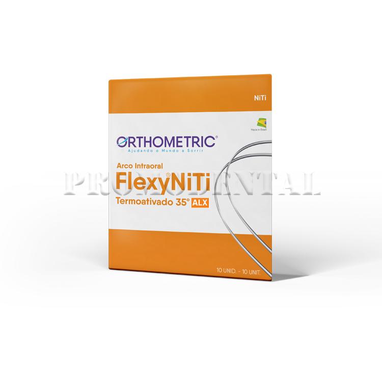 Arcs Flexy NiTi thermoactif 35° ALX (Ovoid) – ROND
