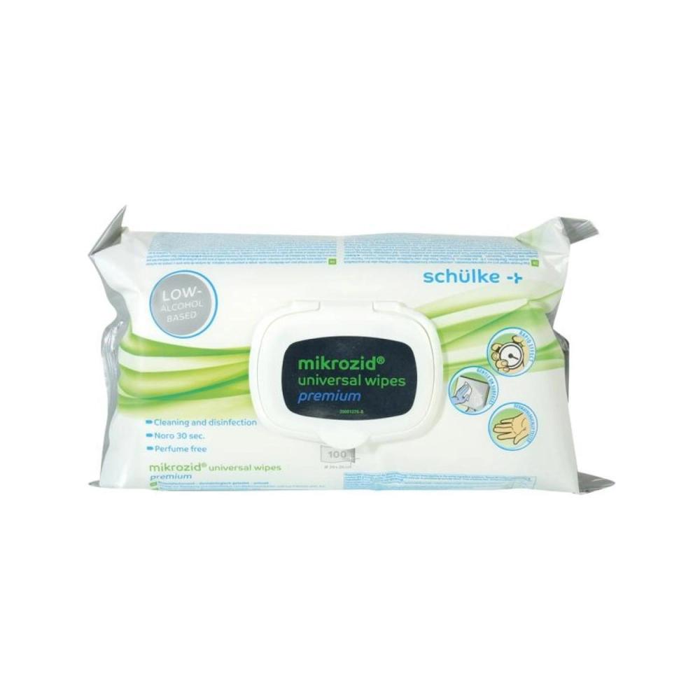 mikrozid® universal wipes green line - 18x20cm