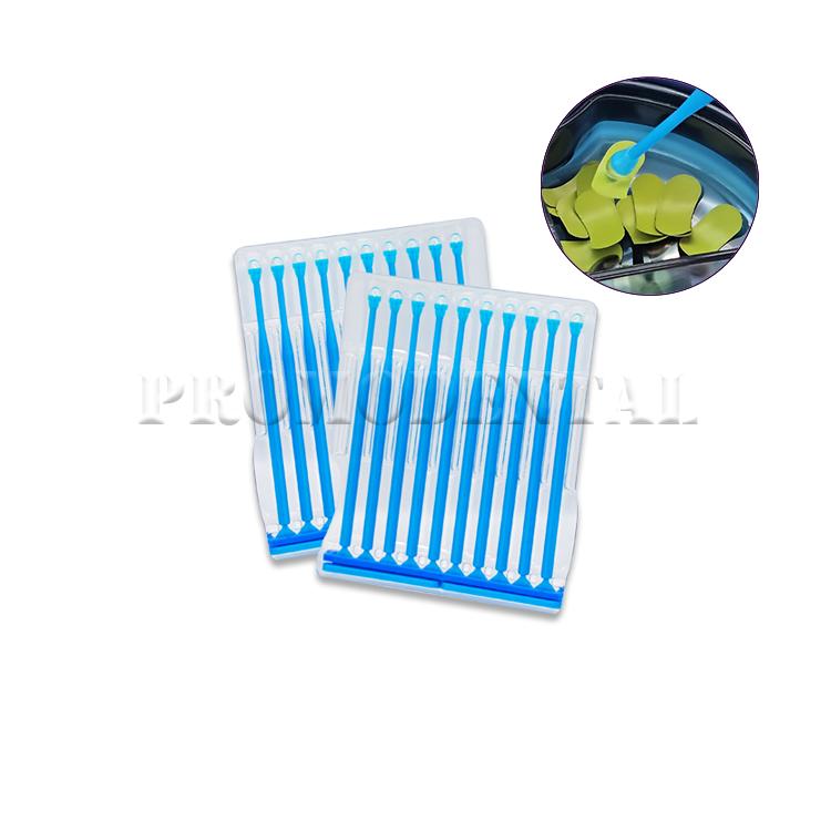 Applicators met klevende tip