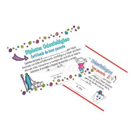 DIPLÔME DU BON PATIENT (20 pcs)