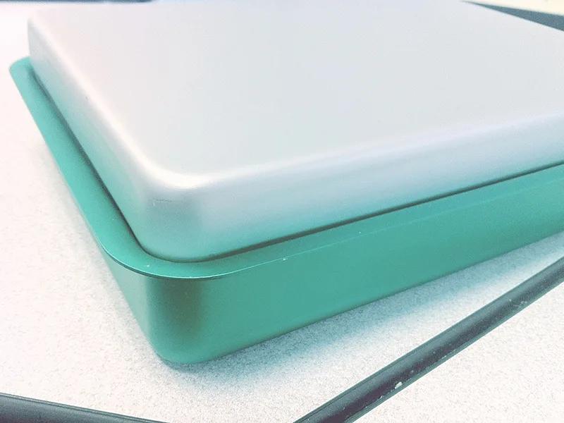 Couvercle tub aluminium (30 x 20 x 3 cm)