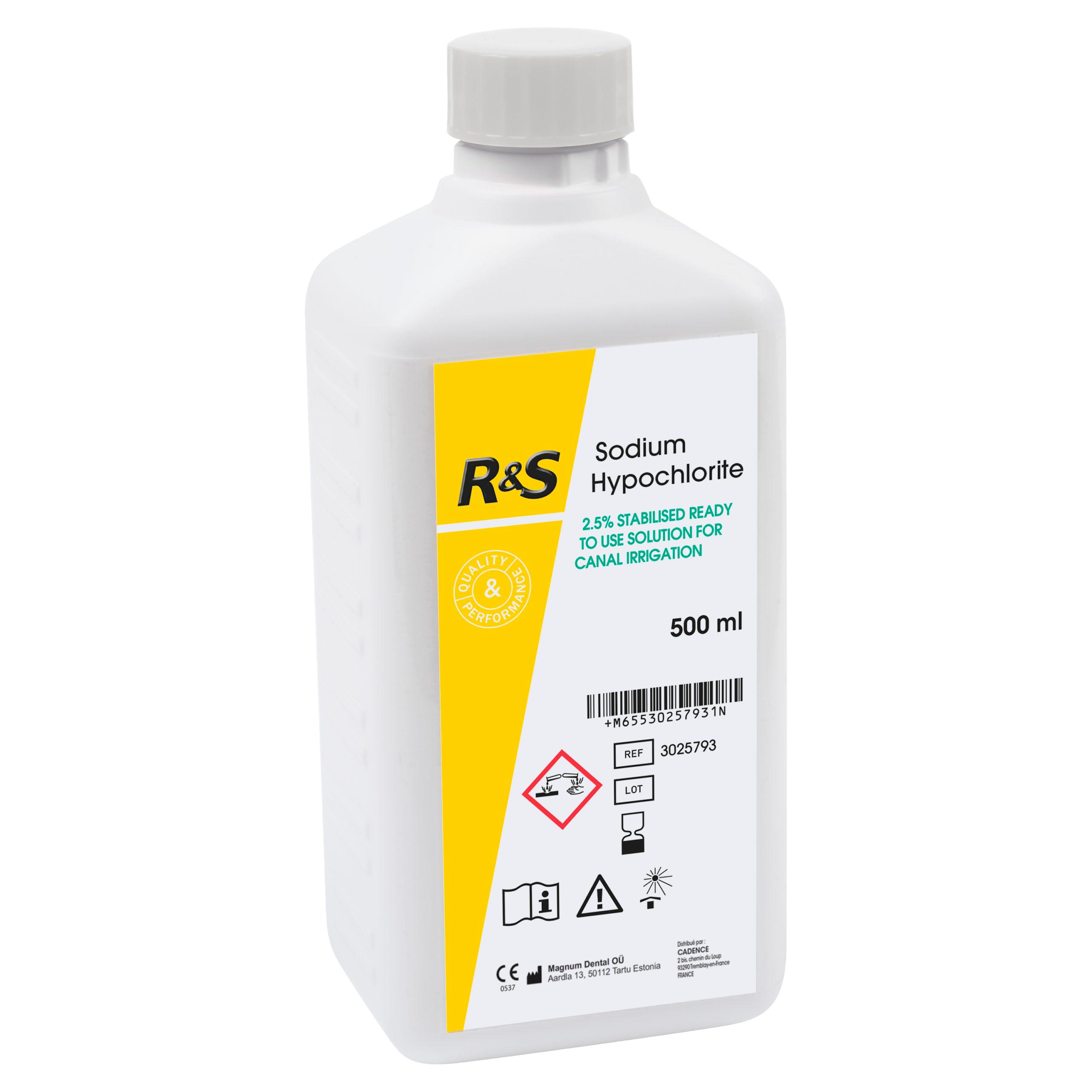 HYPOCHLORITE DE SODIUM 2.5% (500ML)