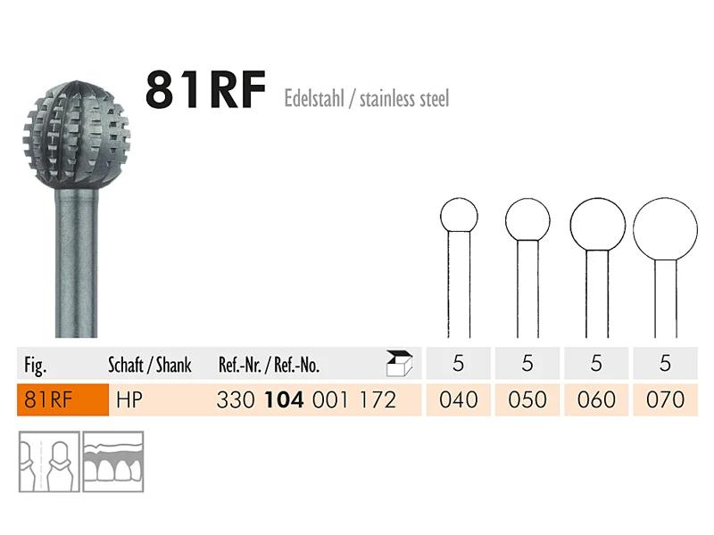 81 RF instrument en acier