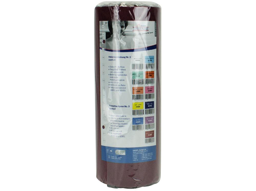 Cape de patient 3 80x54 bordeaux Rl