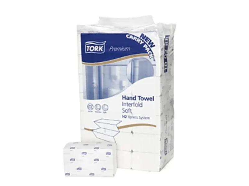 Tork Xpress® Essuie-mains interfoliés Doux H2