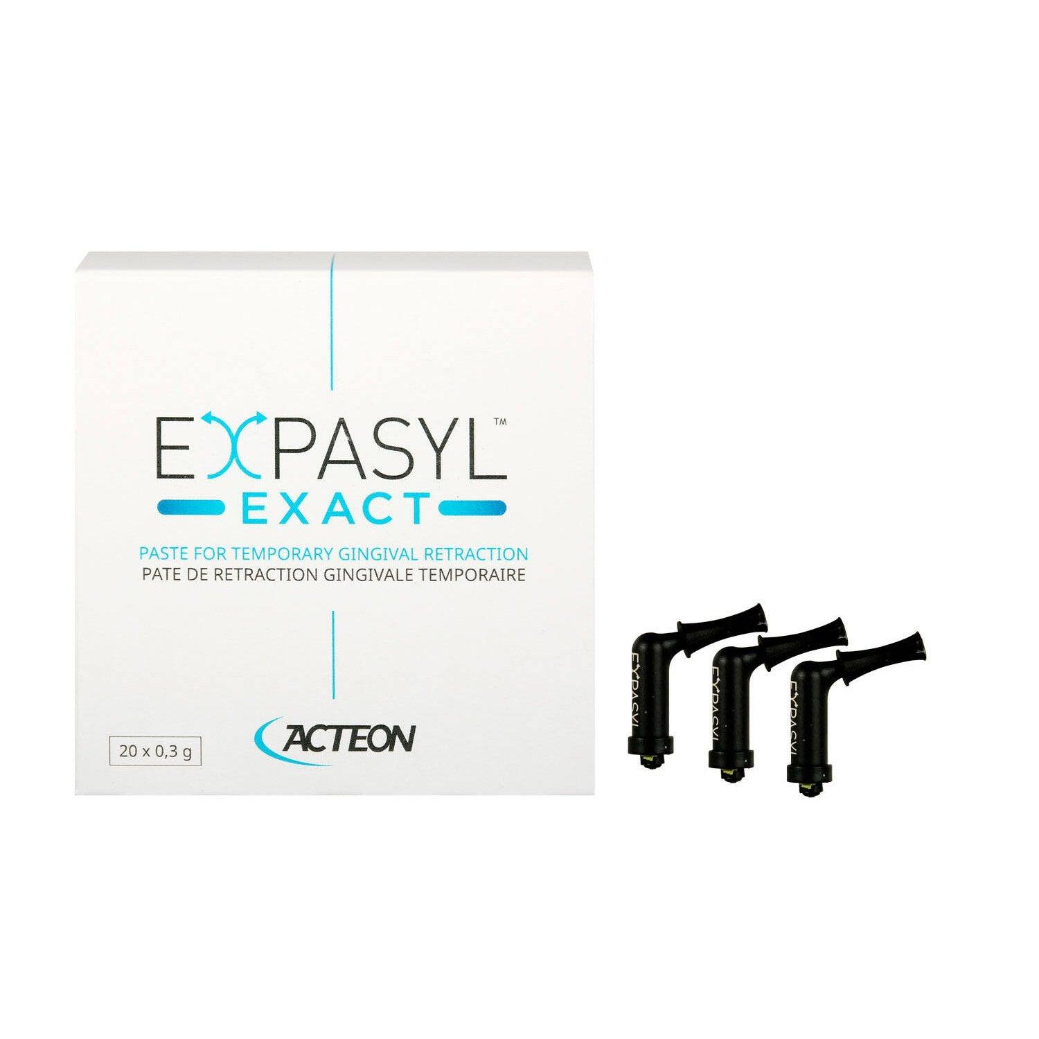 Pâte de rétraction gingivale Expasyl Exact, capsules (20 x 0,3 g)