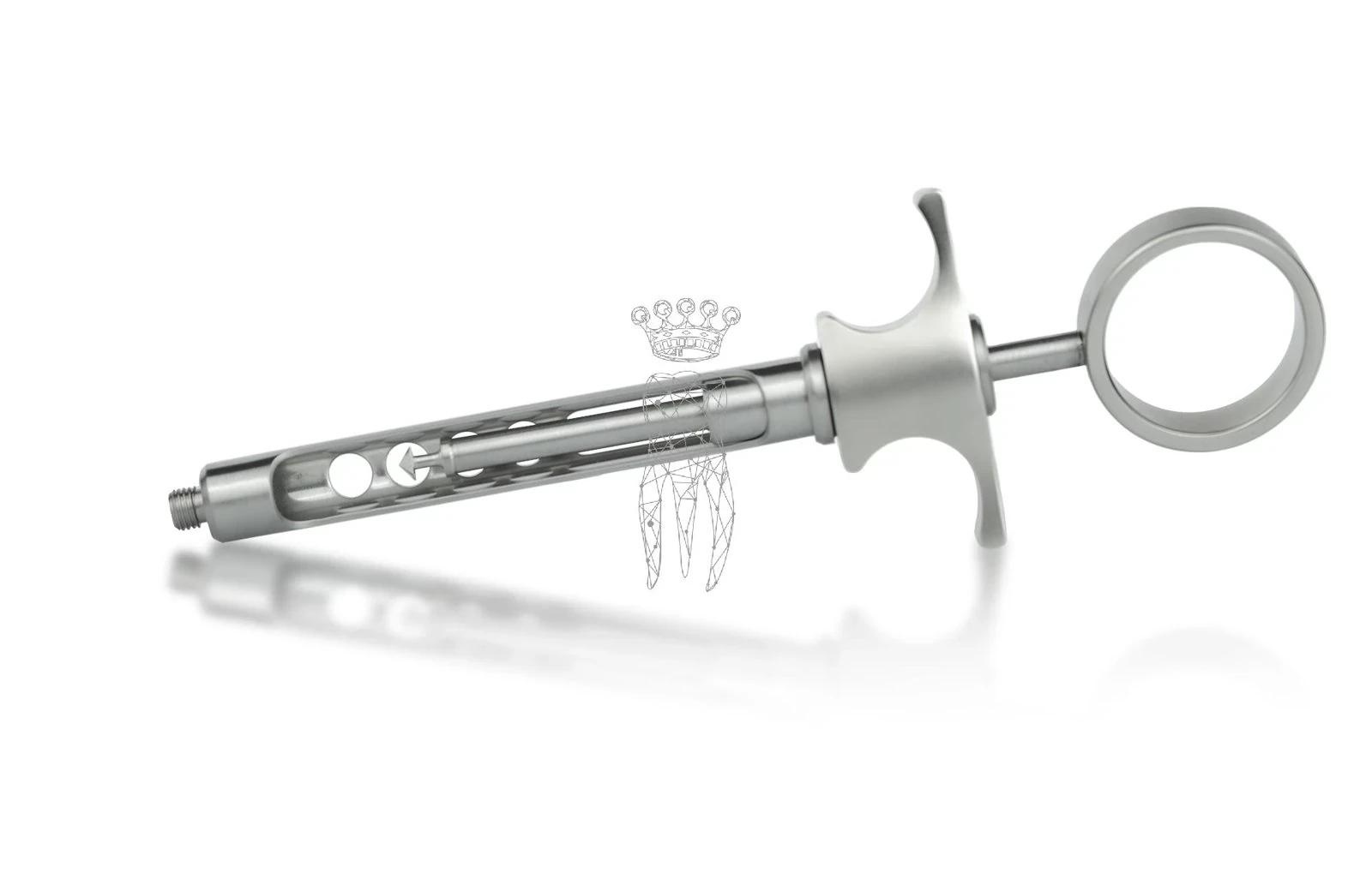 Seringe Ampoules Inox Auto Aspirant