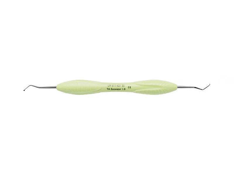 LM  Excavateur rond à triple angulation 1,0 mm , DuraGradeMAX ErgoSense
