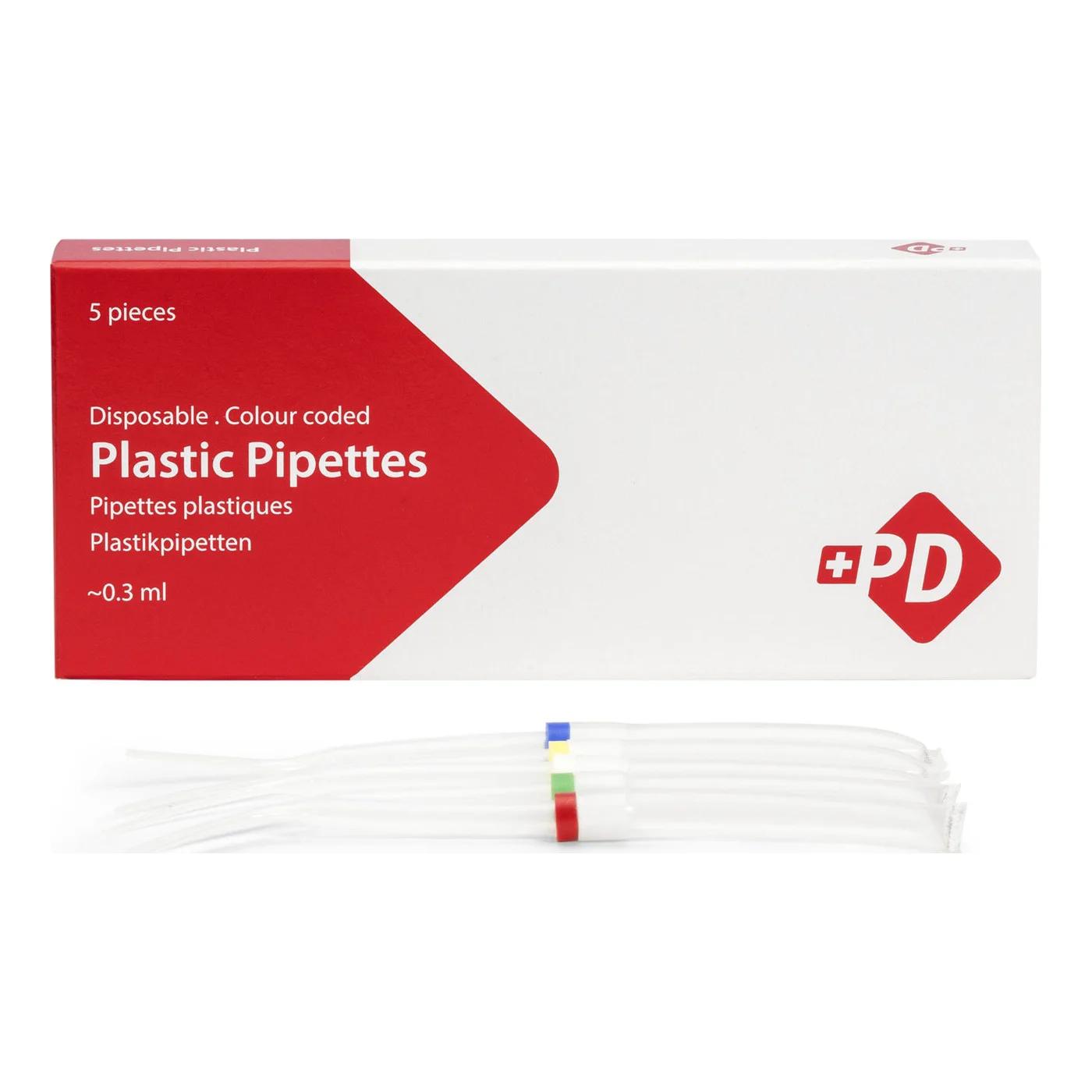 Pipettes plastique endo 5*03ml